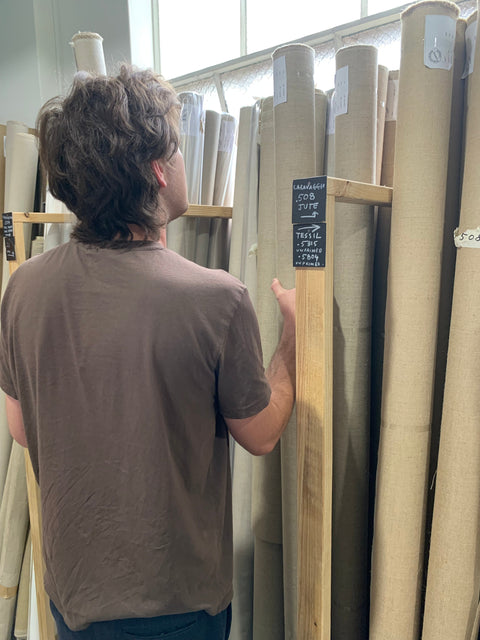 Happy Customer Browsing Caravaggio