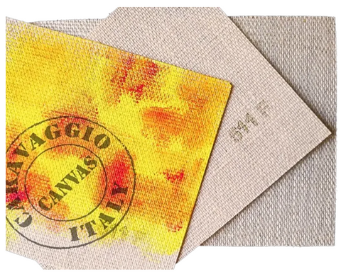 Caravaggio 511F Clear-Primed Linen 380gsm