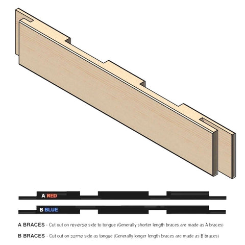 Art Spectrum® Heavy Duty H Bracing 32mm